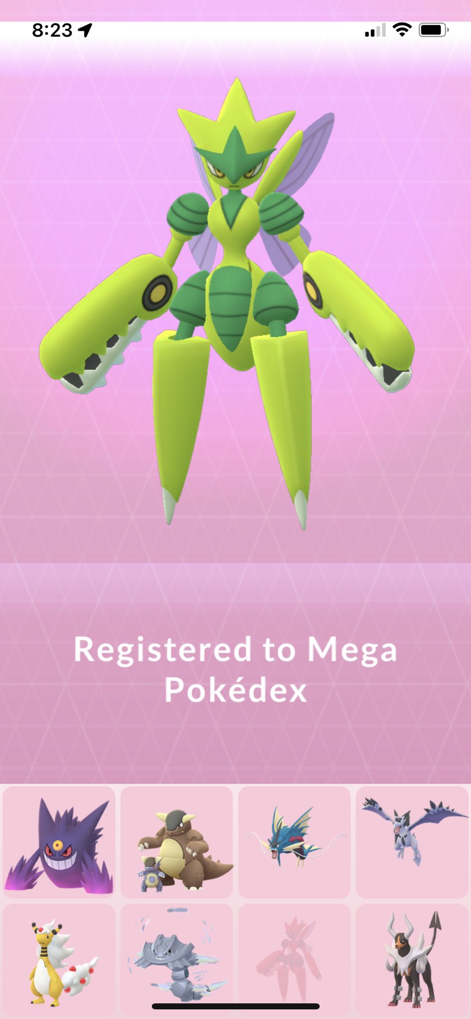 Sue (HermesNinja) on X: Oooooh - it's pretty! Love a shiny dex entry. ✨💚✨  #megascizor #PokemonGO #PokemonGORaids #Pokedex  / X