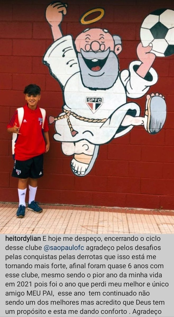 aspirantesSPFC's tweet photo. "Esses mimadinhos de Cotia" eles dizem. Mal sabem o quanto centenas de garotos lutam dentro e fora de campo para chegar no profissional. Poucos conseguem e, mesmo se esforçando e entregando mais do que alguns badalados, ainda levam a culpa por anos de incompetência administrativa https://t.co/LX4zK8fqbj