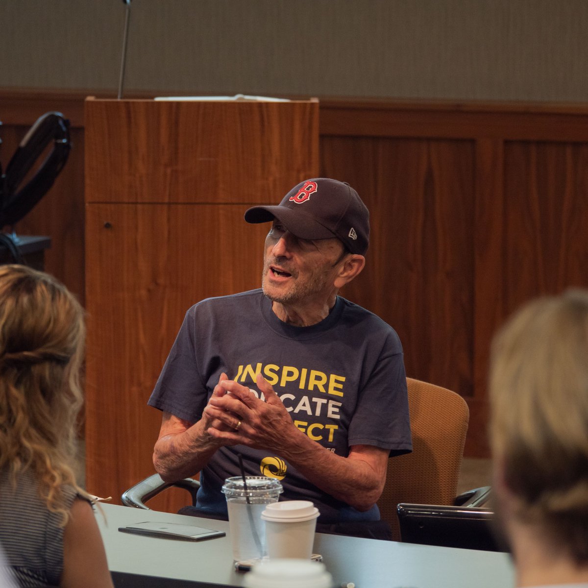 TheKLC's tweet photo. Our Civic Facilitator Fellows spent the day learning and exploring the role of facilitation for progress on #civic issues with Marty Linksy. A former @Harvard professor, author &amp; the one who taught us how to teach about adaptive challenges, Marty is a legend here at KLC! https://t.co/aC31dxYTlO