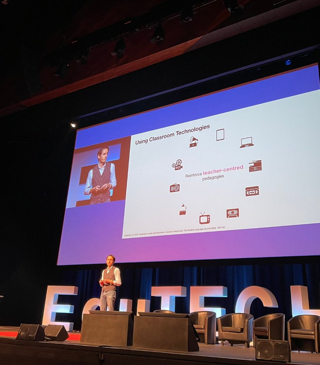 .<a href="/BarbieriDr/">Walter Barbieri</a> addresses teachers about new ways of teaching for contemporary classrooms @EduTECH_AU. #EduTECH2022