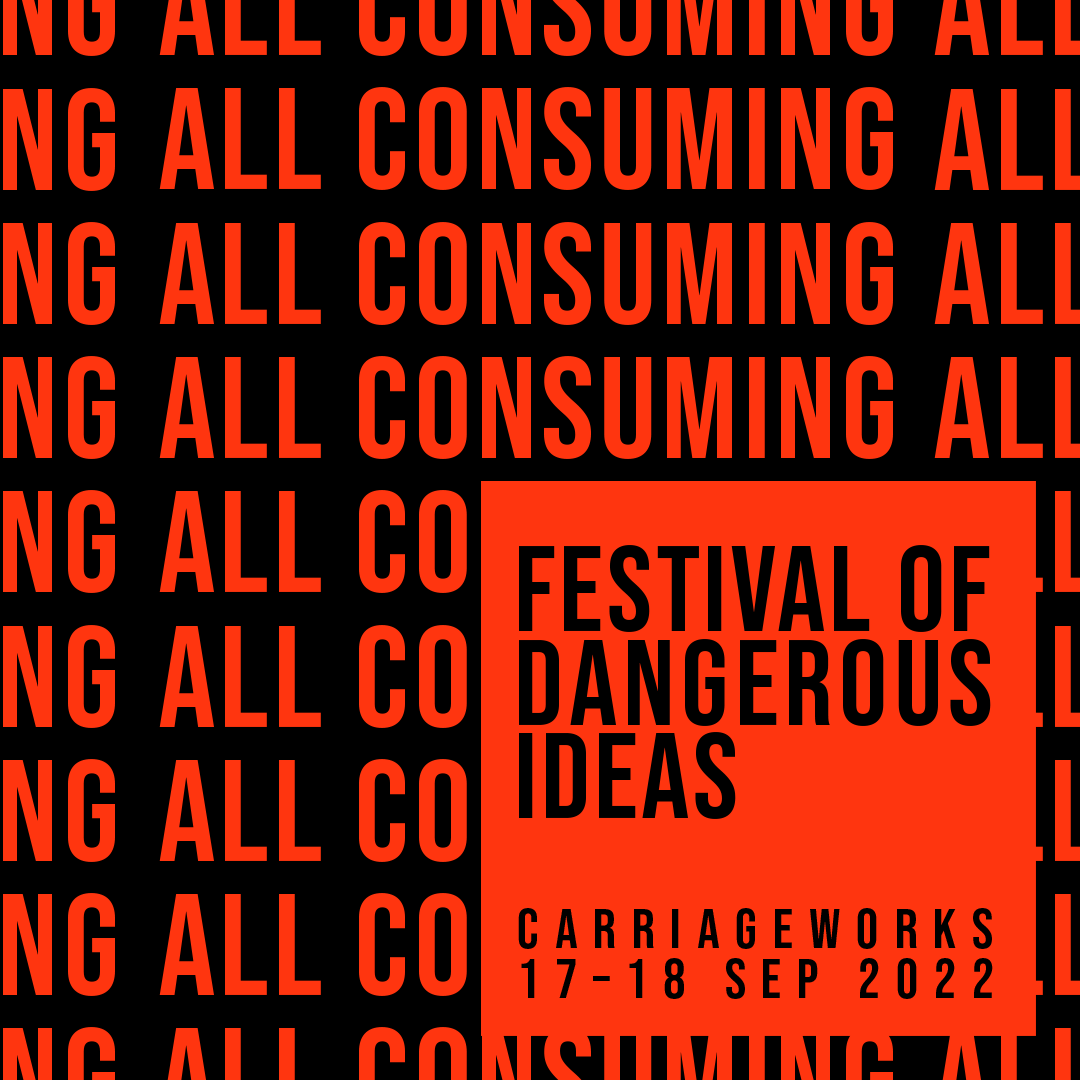 OzPoetrySlam's tweet photo. Truth, trust, tech, tattoos, and taboos: Australia's original disruptive festival, @festofdanger returns in-person to @Carriageworks, Sydney 17–18 September 🔥
72 Speakers + Artists // 8 International Guests // Art // Experiences // #BECONSUMED #FODI22 https://t.co/objTum0zYU
