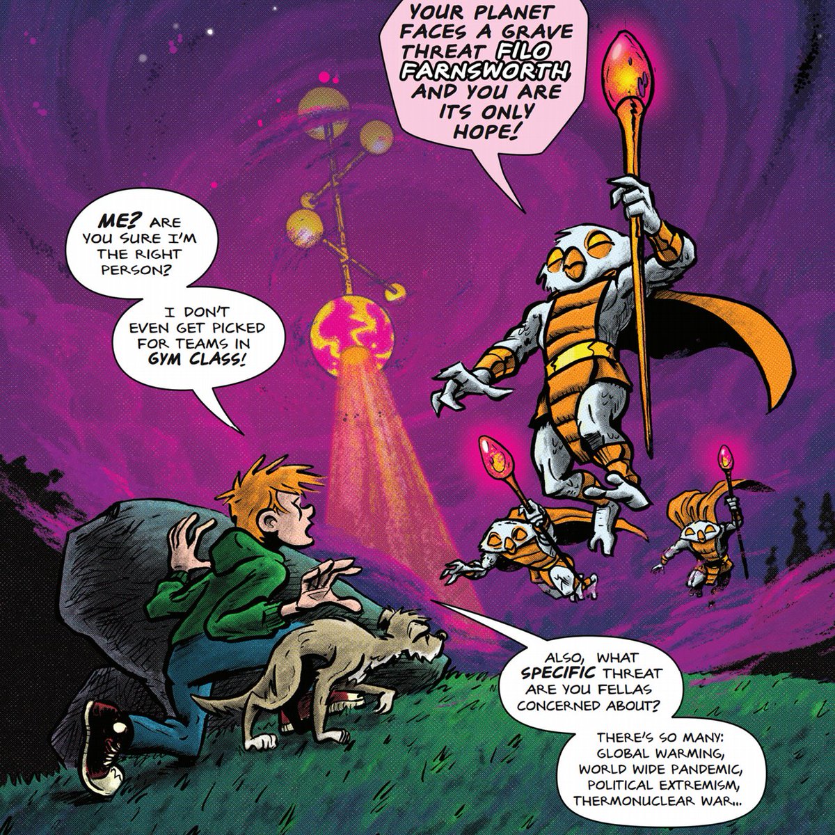 Ryan L Higgins-LAZER BRAIN COMICS tweet media