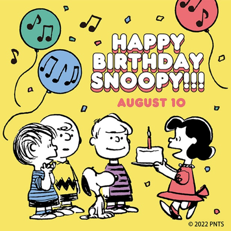 天神キャラパーク 公式 8月10日はスヌーピーの誕生日 スヌーピータウンショップで みんな一緒にスヌーピーのお誕生日をお祝いしましょう スヌーピー ピーナッツ Hbdスヌーピー Snoopy Peanuts Hbdsnoopy スヌーピータウン スヌーピー