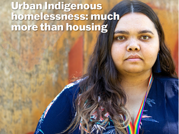 UniversitySA's tweet image. A culturally-sensitive approach is needed to address the endemic problem of #homelessness in Aboriginal urban communities, @UniversitySA researcher Deirdre Tedmanson @deeted tells @AHURI_Research national conference today unisa.edu.au/media-centre/R…