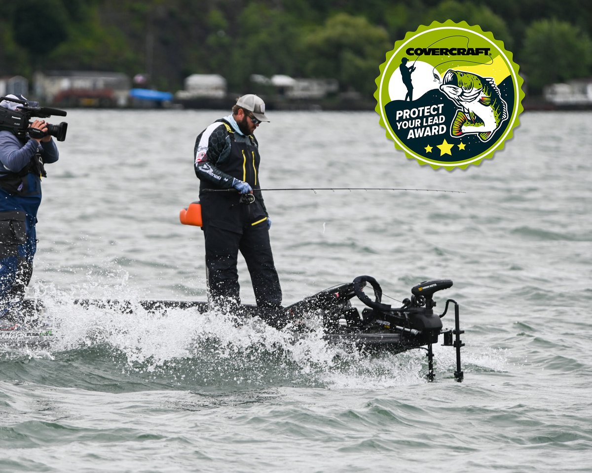Covercraft1965's tweet photo. Congrats to Michael Neal and Justin Lucas on earning the Covercraft Protect Your Lead Award during the @MajorLeagueFish BPT Event on Cayuga Lake! Both have landed an automatic bid to the Championship Round and a $500 check from Covercraft! 🎣 https://t.co/3hWFjqLJlk