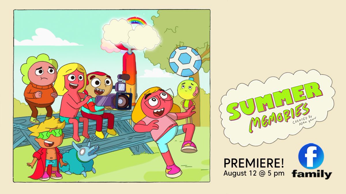 Follow us for the latest <a href="/SummerMemsTV/">SummerMemories</a> news - like the fact we premiere in Canada on <a href="/Family_Channel/">Family Channel</a> this Friday, August 12 at 5 pm ET/PT!