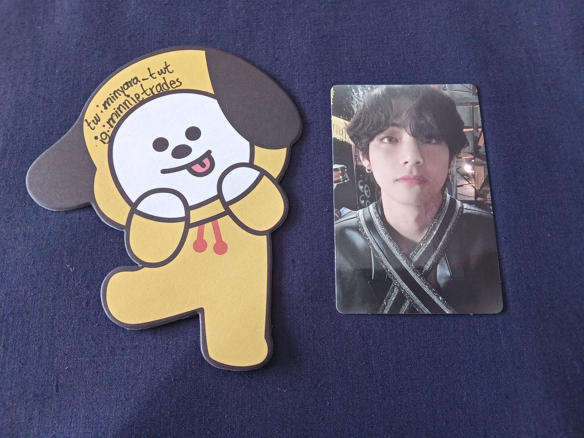 minyara_twt's tweet photo. 🌎WORLDWIDE TRADING🌍

💫Have: Tae MOTS Route Version

☄️Want: Jimin equivalent

🌌Info &amp; Proof: https://t.co/3RMulvtzPn

🌟Based in Mexico

✨Ship WorldWide 

📬DM ME IF INTERESTED

@photocard_kpop @BTSSelling_twt @BTSMarketNA @pctradeusa
#BTSPhotocardTrade #BTSTradePhotocard https://t.co/pQySQ387sW