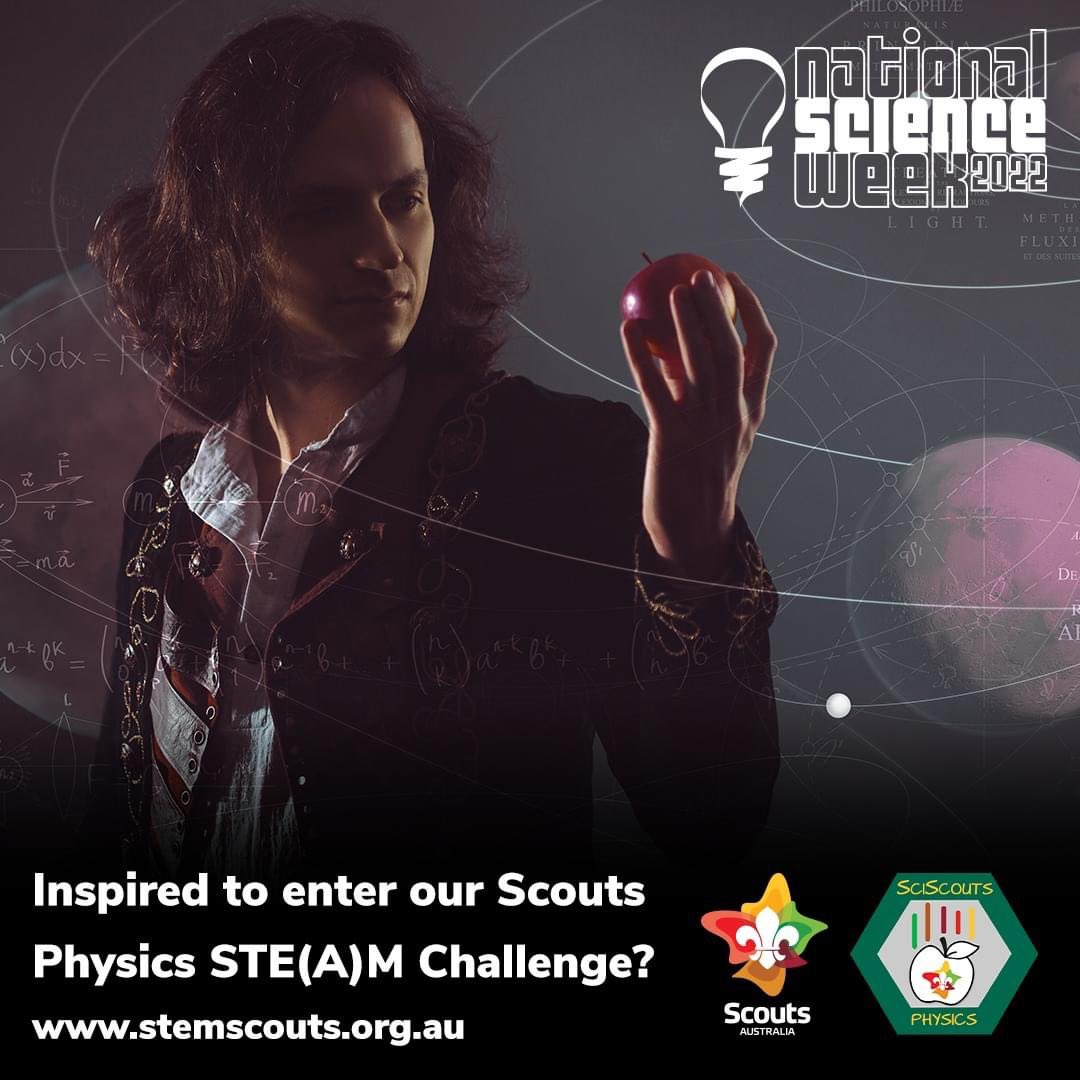 SciScoutsACT's tweet photo. #ScienceWeek is coming! Over 20 Physics activities are ready for you to run with your unit: https://t.co/0zOM6Gh1zR.

Inspired? Why not participate in the #Scouts #Physics STE(A)M Challenge! Win some great prizes! Check here for more details: https://t.co/0zOM6Gh1zR. https://t.co/mpORc7BQA3