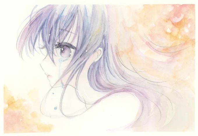創作drawing#イラスト #illustration #透明水彩 #drawing 