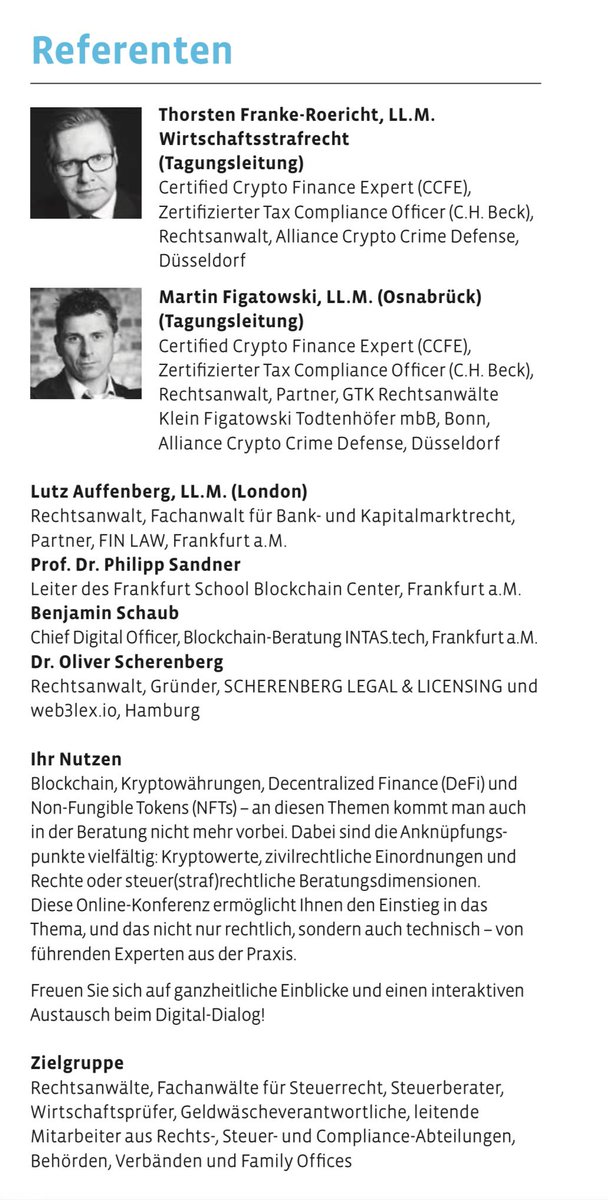 Th. Franke-Roericht LL.M.ᵍᵐ tweet media