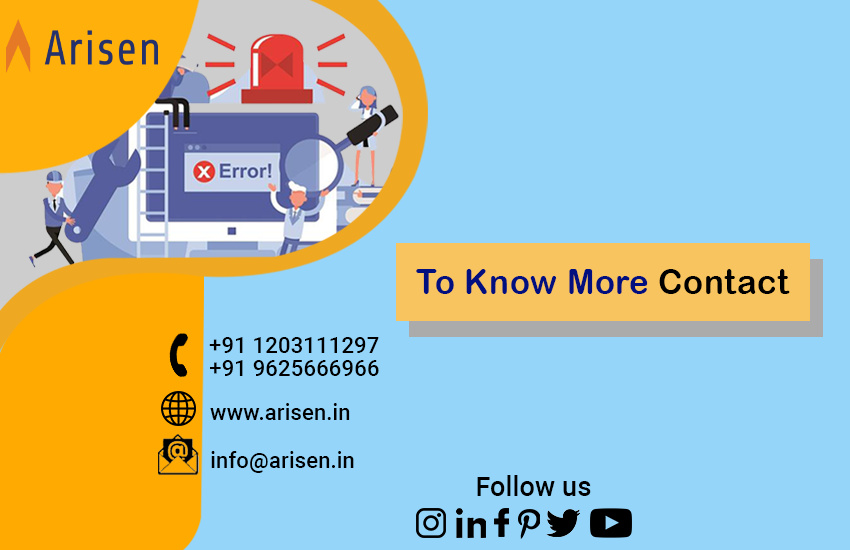 Arisentech's tweet image. Most Common Errors And How To Fix Them

#commonerrors #404error #400error #500error #arisentechnologies #bestitcompany #delhincr #noidacit