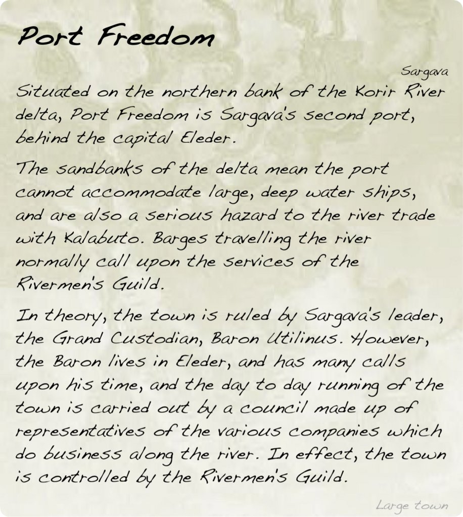 GolarionToday's tweet photo. Port Freedom
https://t.co/Y6avPazjxN
#PortFreedom #Sargava #KorirRiver #RivermensGuild #Utilinus https://t.co/ysUShvpMud