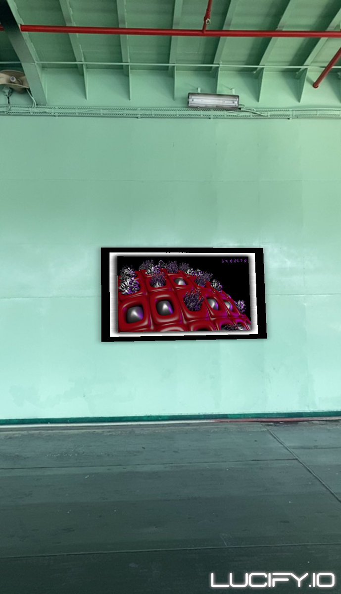 It’s 9:30 in the morning. I put my art on ferry 😍🔴
Now it travel with me 🖤
 <a href="/lucify_io/">lucify.io</a>