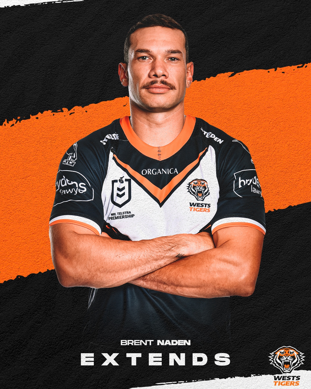 Wests Tigers on Twitter "Naden extends his contract with Wests Tigers