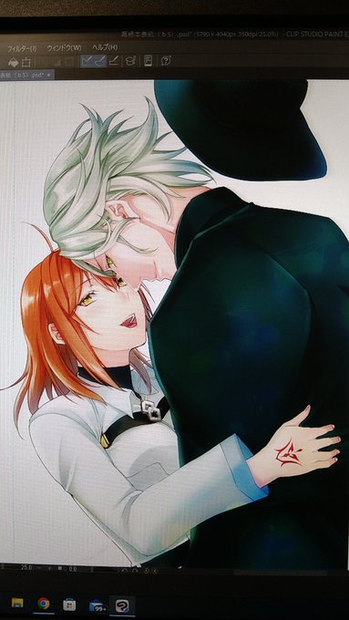 人物カラーリング終わり!! 