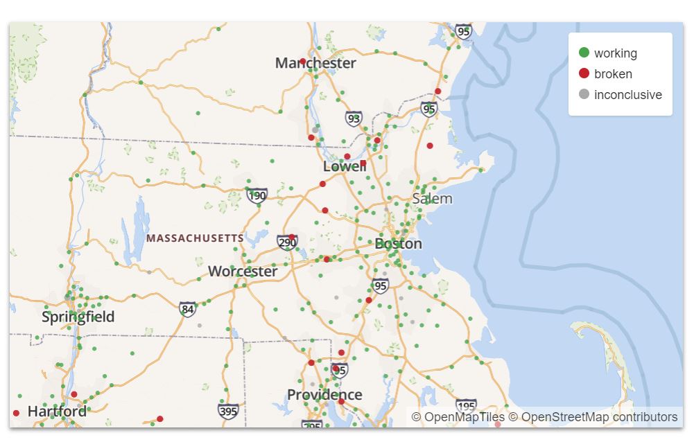 OnlyInBOS's tweet image. Someone has created a website that tells you which McDonald's ice cream machines are working in Massachusetts.

mcbroken.com
