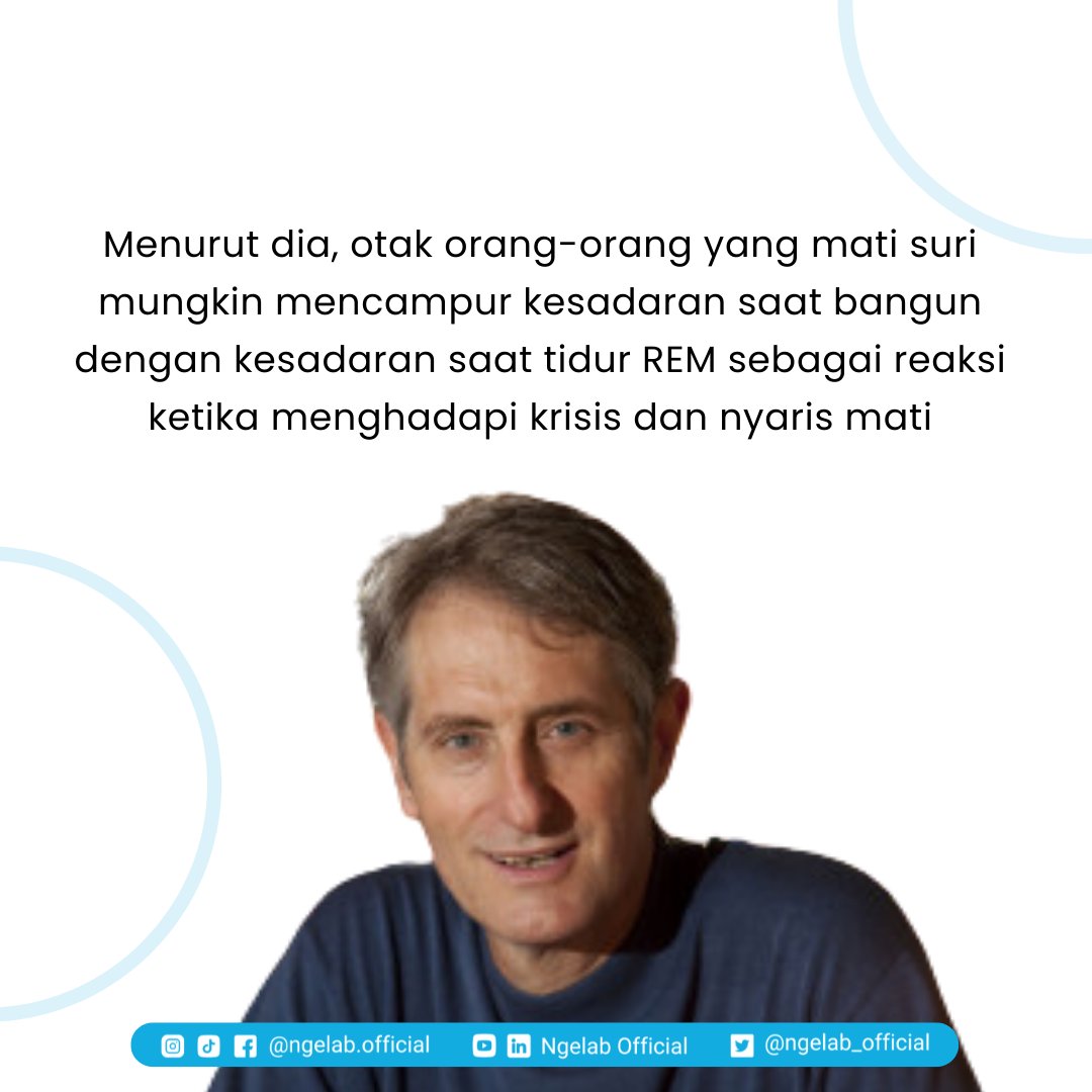 ngelab_official's tweet photo. Kamu atau orang terdekatmu pernah ada pengalaman mati suri? Atau pernah baca soal mati suri? Ternyata dalam sains, fenomena ini bukan benar-benar merupakan perihal "kematian" loh. Kamu bisa baca penjelasannya di atas. Jangan lupa save juga ya buat kamu baca nanti.
#matisuri #REM https://t.co/Q0k8CvRrai