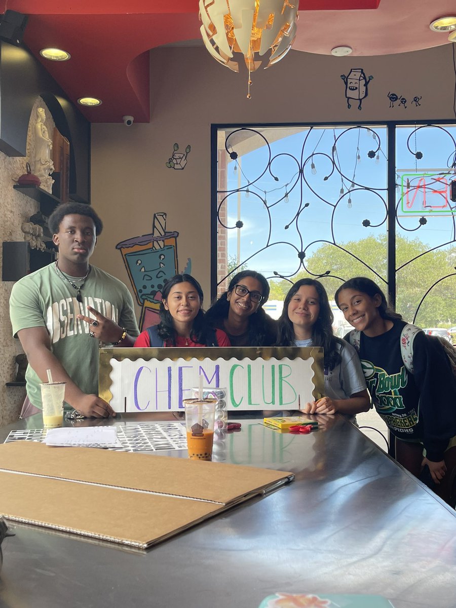Hey Hey Heyyyy!! Summers almost over. Your chem club officers, for the 22-23 school year, are getting ready for the Spartan showcase! We’re all excited for the upcoming school year and to celebrate chemistry! Stay tuned :)