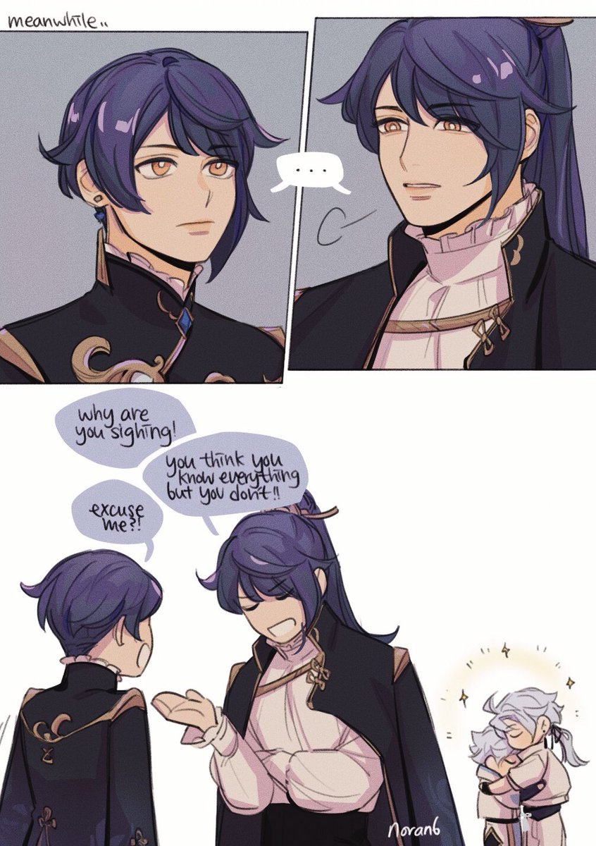 i wanted to see xingyun meeting their timeskip selves 😭 