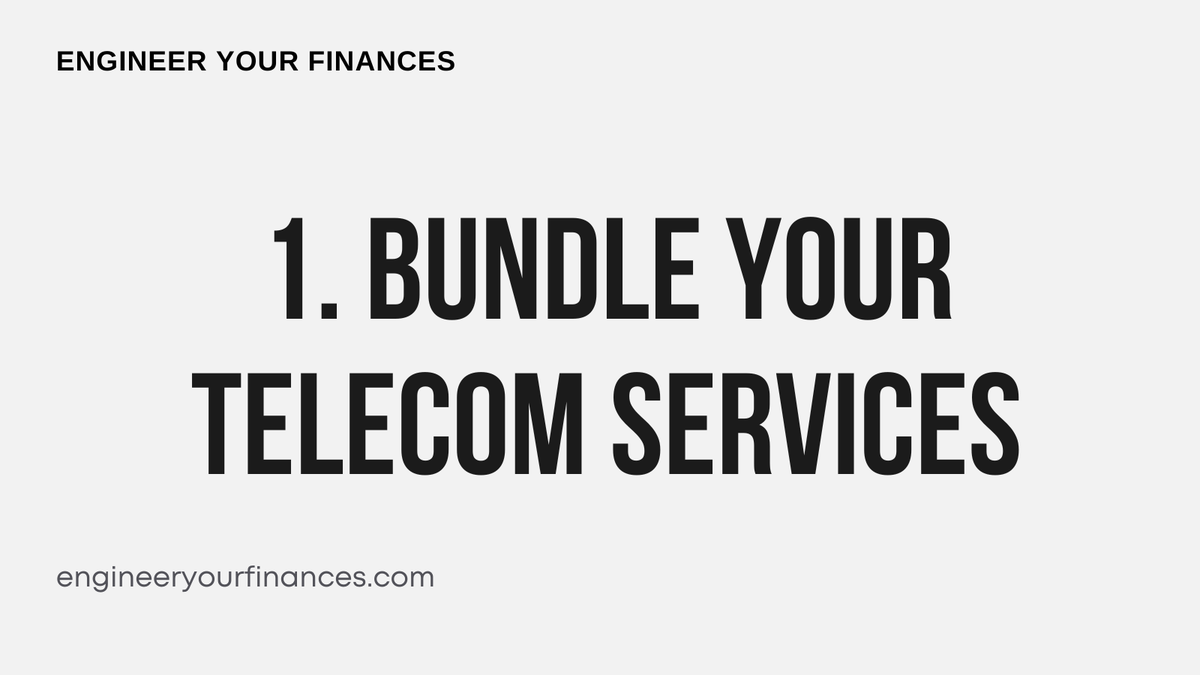 Bundling your internet, phone, and TV services can save you a ton of money. It’s cheaper to pay for the service through a single provider than if you purchased each one separately. But you need to look at the services closely because the add-ons and #hiddenfees can really add up.