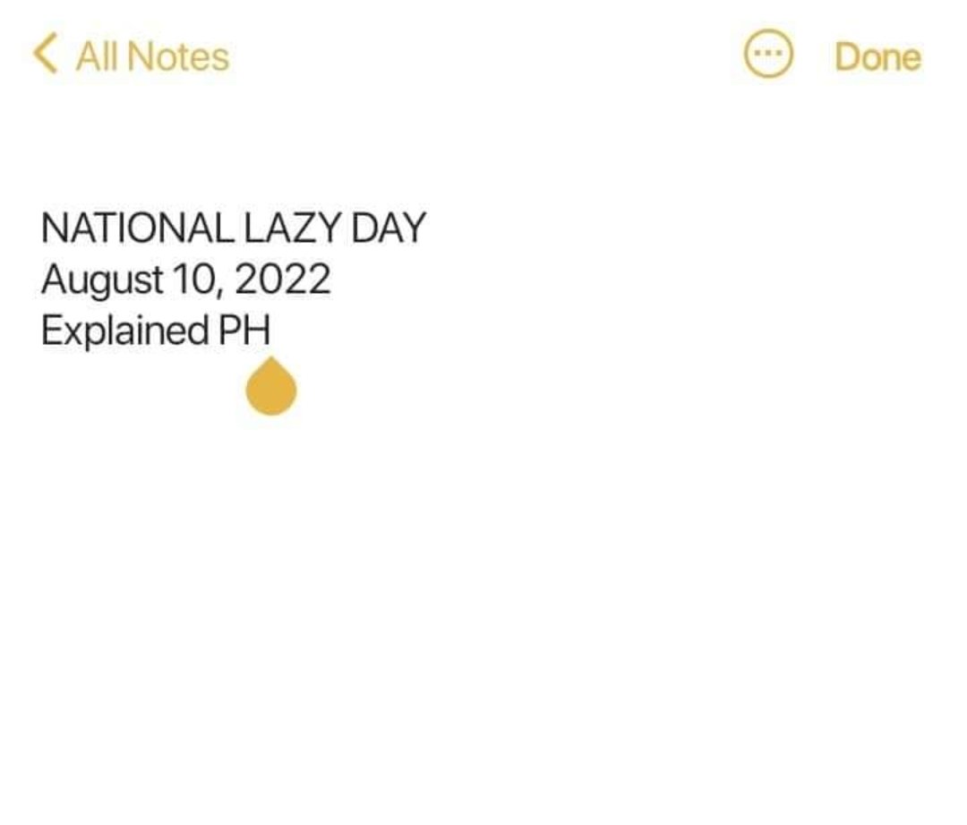 ExplainedAklan's tweet image. Tinamad na rin kami na gumawa ng pubmat... Mabuhay ang mga tamad! #NationalLazyDay