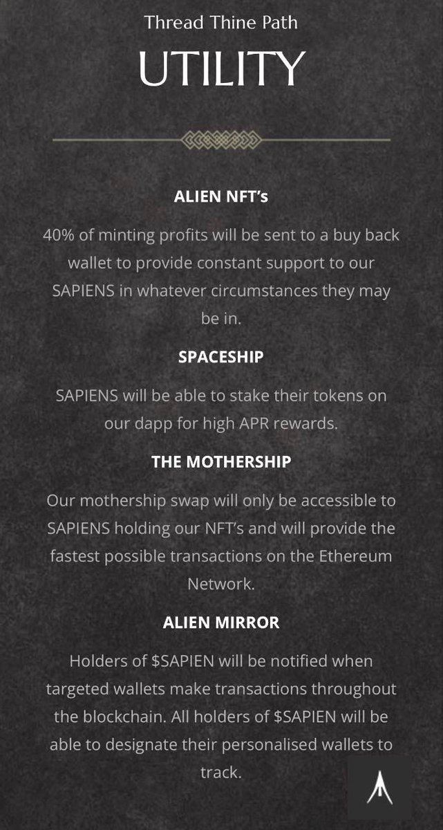 ShillboBaggins0's tweet photo. @JakeGagain Hope to see you load up on $SAPIENS soon fam! π½ @AlienMirrorERC
#WAGMI #SAPIENS #ALIENMIRROR #ETH https://t.co/P7jLLV2HXi