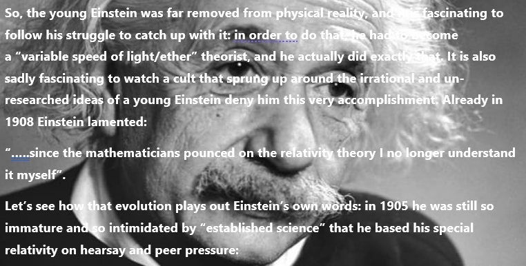 AUfreeforever's tweet photo. @Mysterio19641 @ericdubay @Eric_Dubay911 Einstein was a media stooge used to progress the theoretical nonsense of Relativity to establish the Heliocentric lie, which is the foundation of NWO (Jesuit/ Zionist) control. While Einstien is celebrated, Tesla is demonised to influence the public. Oldest trick in the book! https://t.co/zYtfZ81zmA