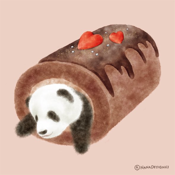 赤ちゃんパンダのtwitterイラスト検索結果