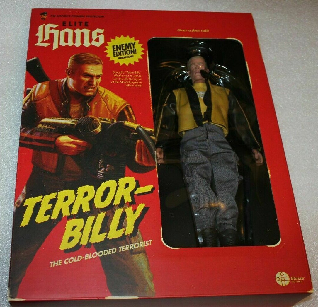 Super_Buni's tweet photo. y si tengo suerte para fin de mes deberia llegarme mi figura de acción de #TerrorBilly de #Wolfenstein ke a decir verdad me la consegui porke me encanta el metahumor de ke sea como un muñeco ke se vende en el mundo de la serie y ke se vea como GIJOE vintage super molón😎 https://t.co/mKDkDuD2ZA