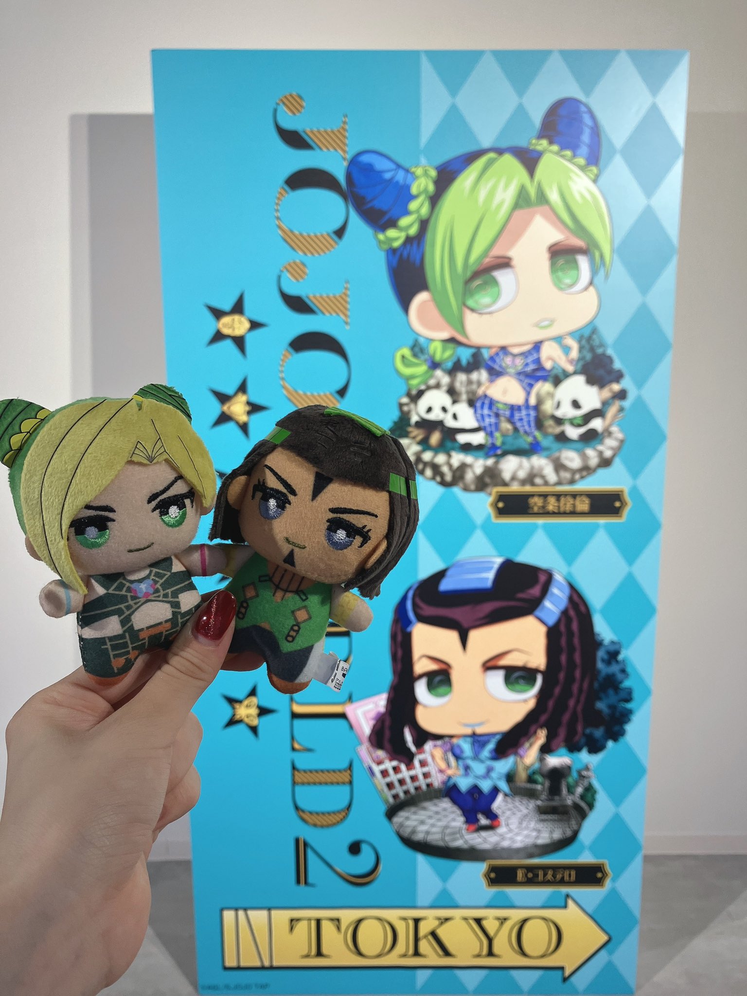 ジョジョワールド THE JOJO WORLD アクリルアートパネル 空条徐倫 JOJO WORLD（ジョジョワールド）渋谷PARCO 空条徐倫グッズ
