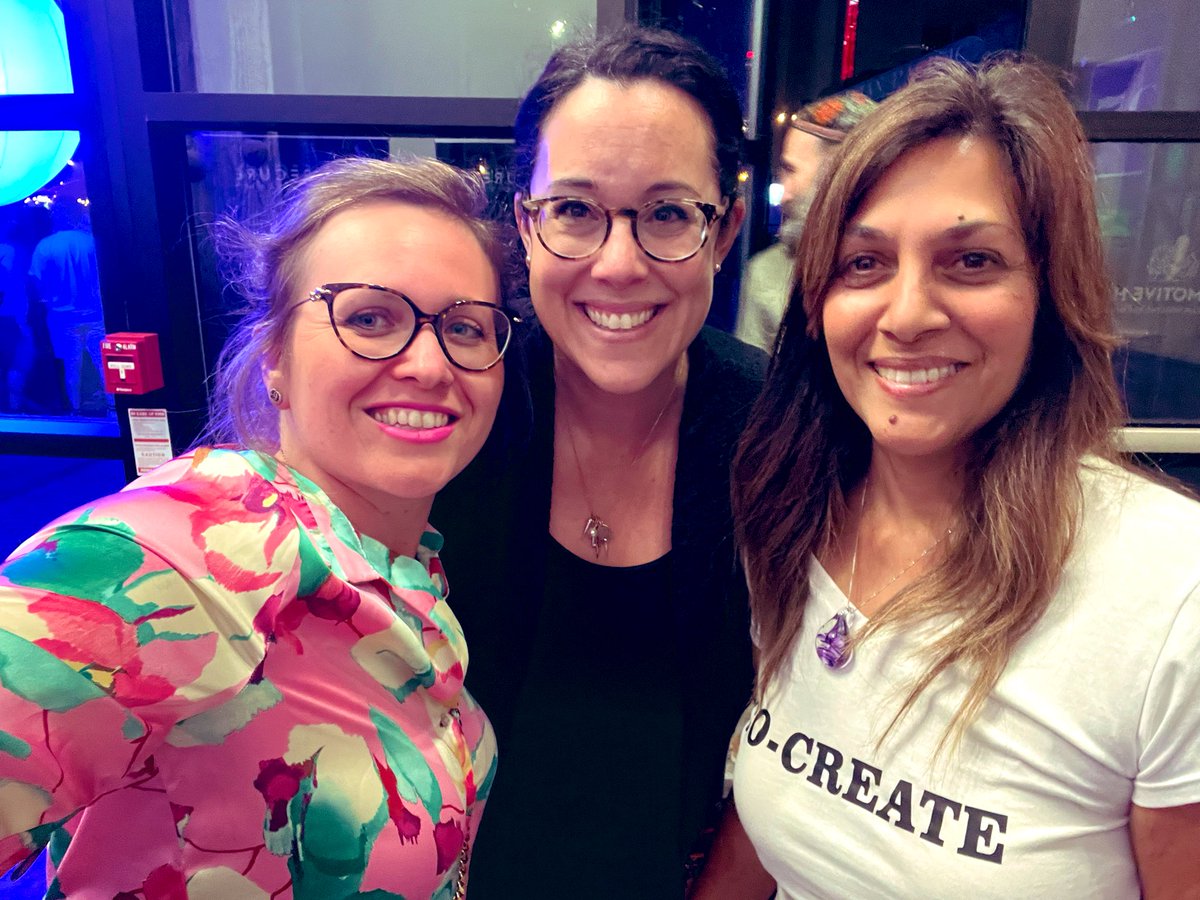 WomanBlockchain's tweet image. So many good times with @AminaMotala_ 💕@untraceableinc #Futurist22