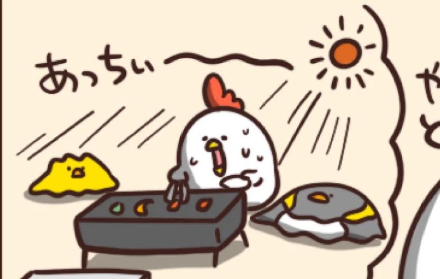 @debu_dori ヒヨとピノさん、溶けてるっ 