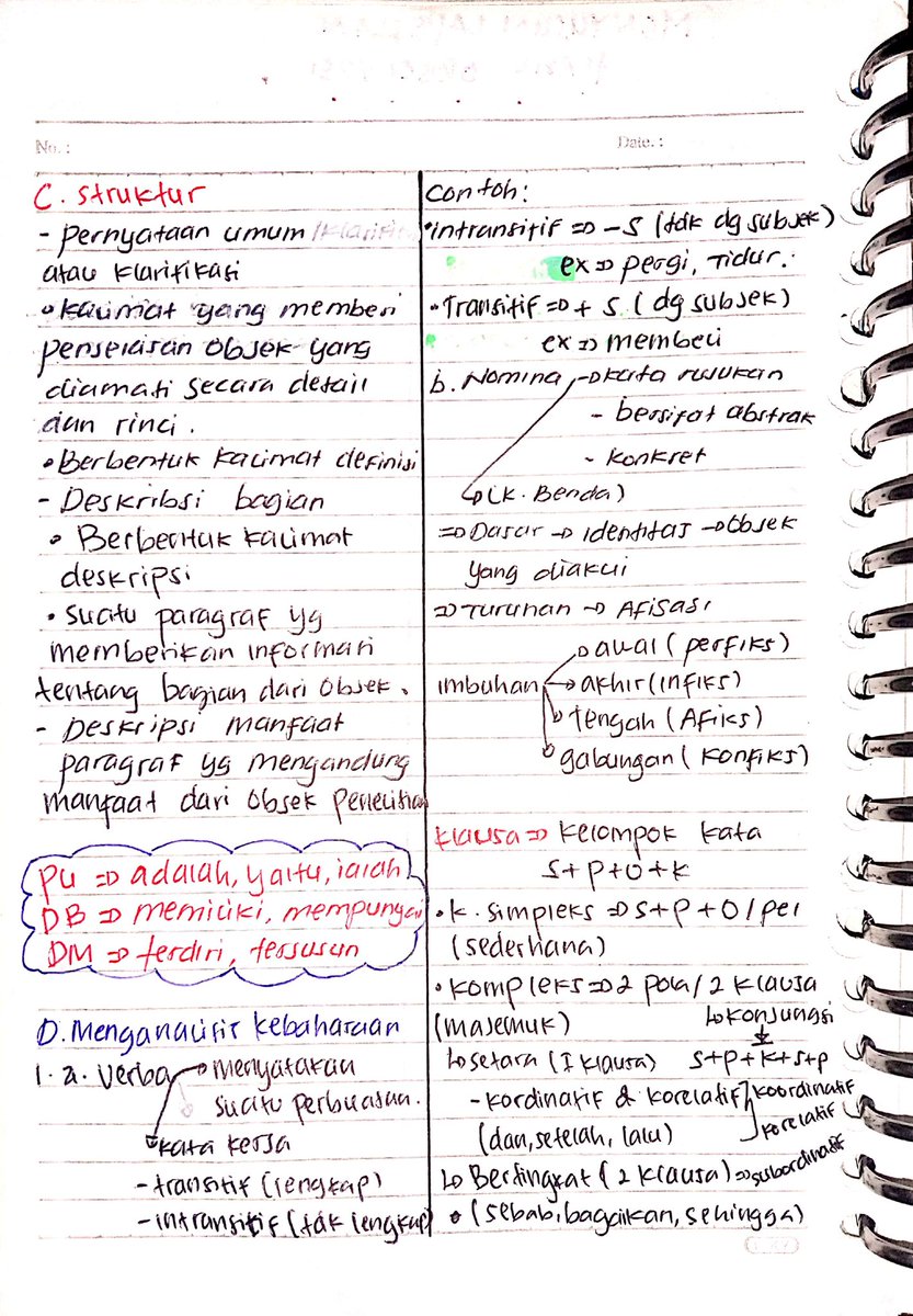 Kyul192's tweet photo. Bahasa indonesia
kelas 10
Bab 1-2
#studygroup #studying #studywithme #Rangkuman #Catatan #Bahasaindonesia #kelas10 #STUDYN #Study #studytwt #studyacc #Lfl https://t.co/1Belsd3tqj