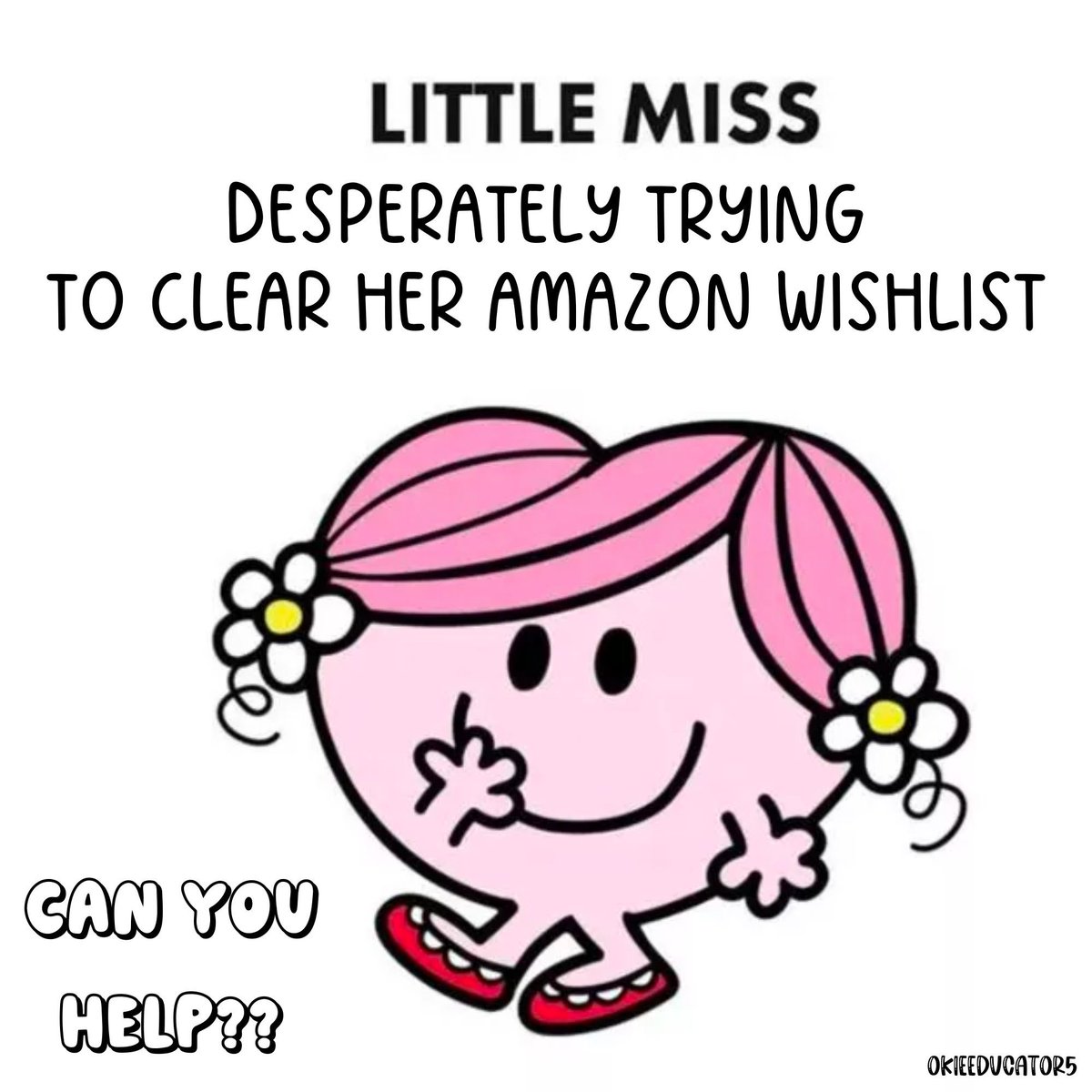 abeckerm's tweet image. @CeceMcClean Hey there. I’m a 2nd grade teacher in Iowa. Wondering if you could rt my list?!I’ll be moving to a new town, teaching in a new district/grade, etc. I’d love *any* help with sharing my @Amazon #clearthelist. It’s so much appreciated. 💕✏️

amazon.com/hz/wishlist/ls…