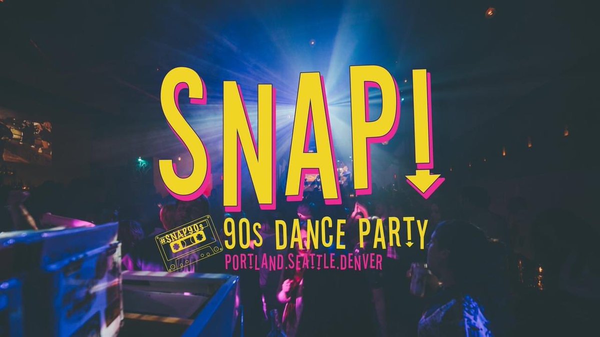 Aug 26 #SNAP90s vs 2000s Dance Party <a href="/holocene/">holocene</a> Portland djs <a href="/chipbrokaw/">DJ Colin Jones</a> &amp; <a href="/introcut/">introcut</a> Host <a href="/houseofcocopdx/">House of Coco</a> ❤️ 9pm-2am Be sure to get your tickets ❤️ Event link &amp; info… facebook.com/events/s/snap-…
