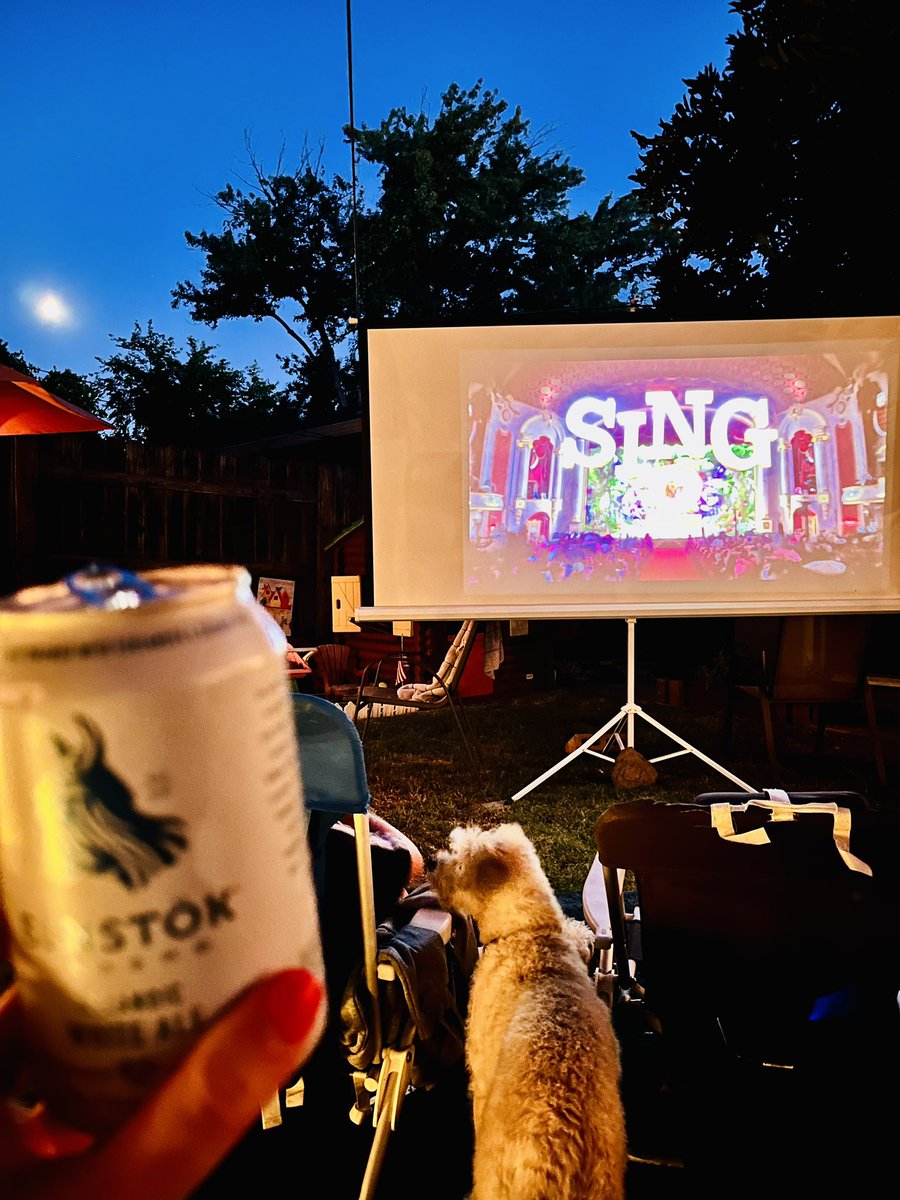 MrsOleary1814's tweet photo. Backyard movie night bliss π€π₯πΏπ»ππ»πΊπΈπ #SummerHolidayNumberTwo #SummerTime #Summer2022 #FamilyFunInTheSun #California https://t.co/MdocdHJJoc
