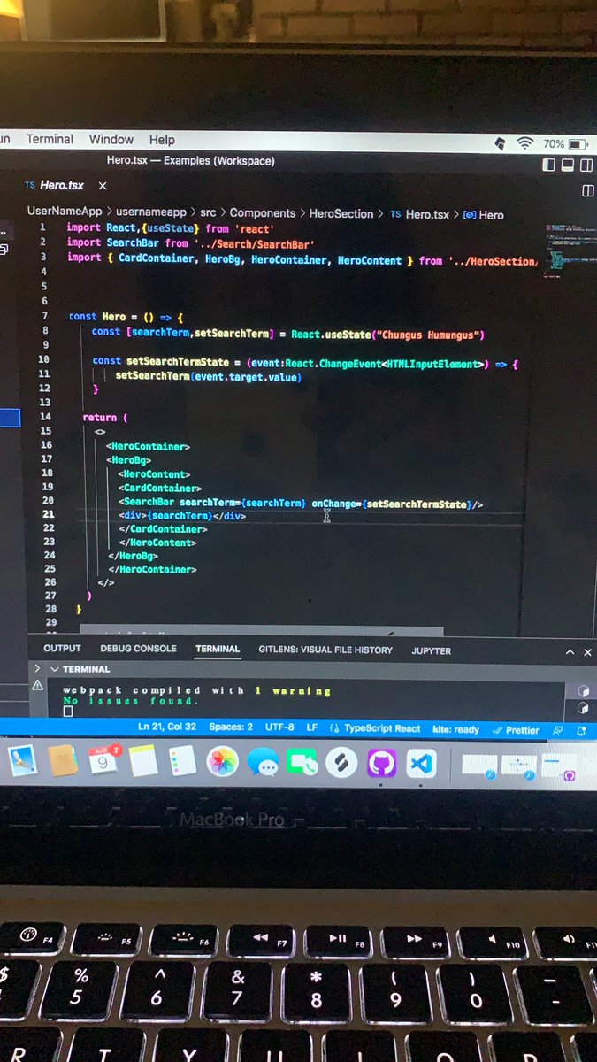 TroyGarseauh's tweet image. Day 16 &amp;amp; 17 of #100DaysOfCode 

Been working on my TypeScript React app ✅