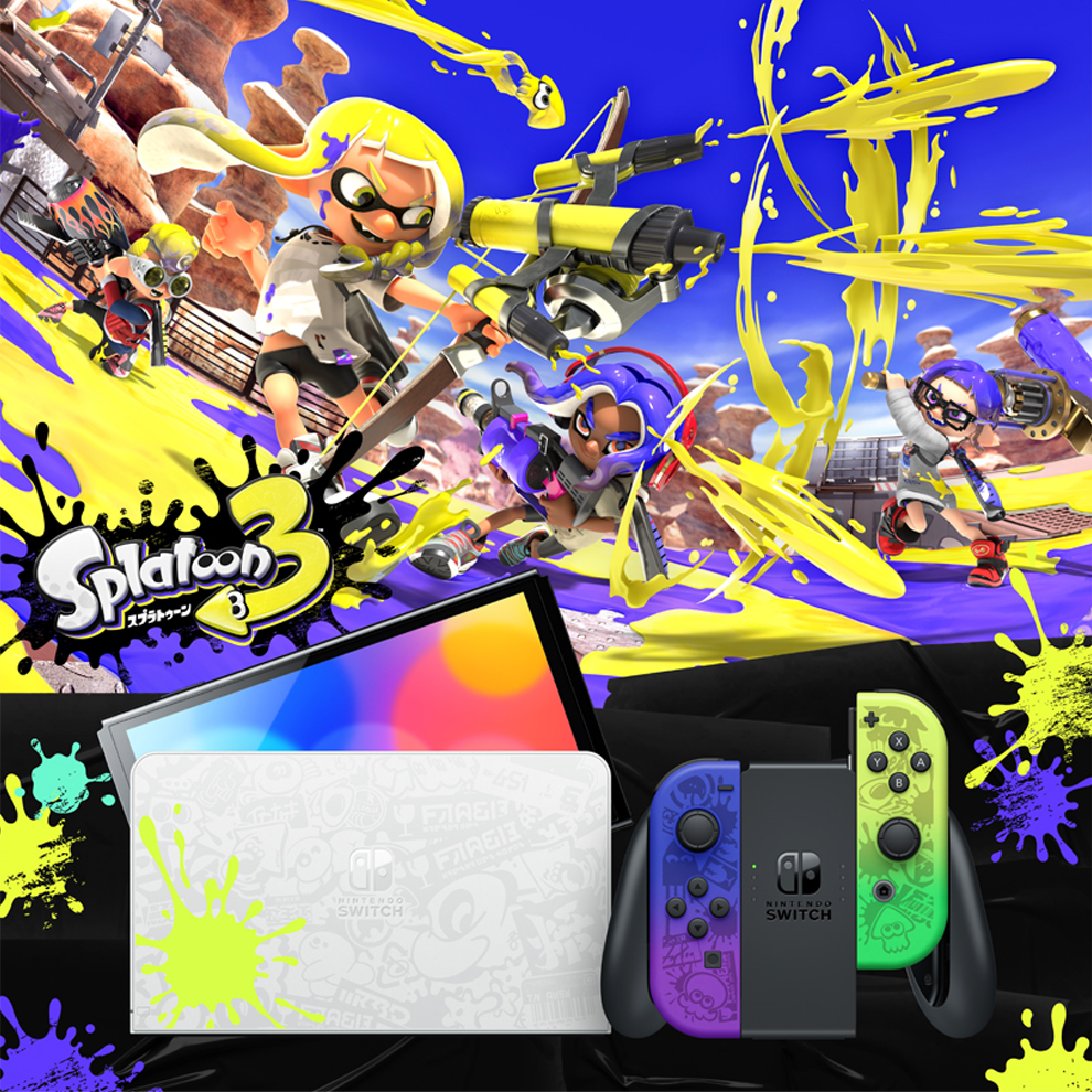 26152円 【最安値挑戦！】 Nintendo Switch 有機ELモデル スプラトゥーン3エディション