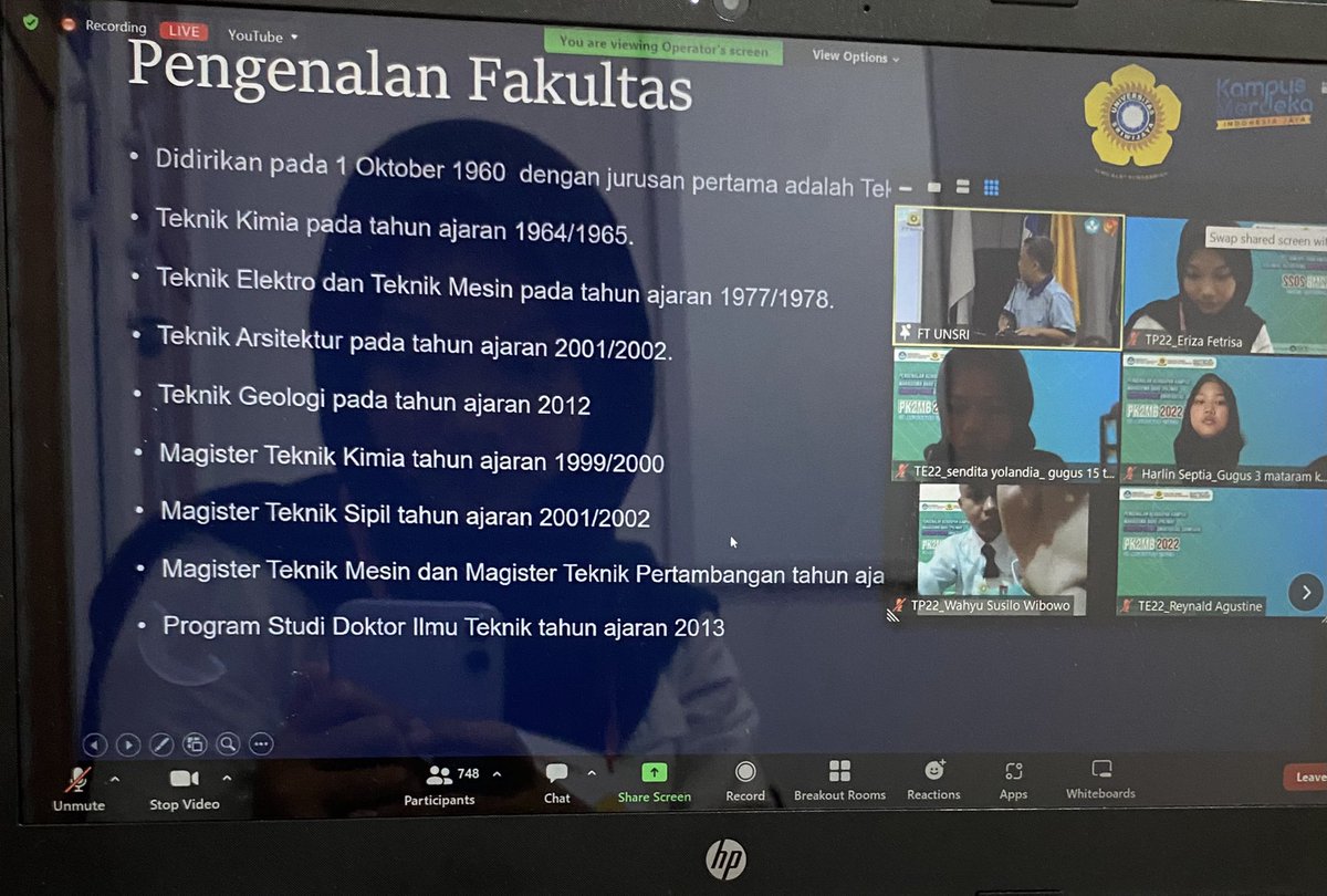 e_fetrisa's tweet photo. Teknik Jaya Jaya Jaya!!!!
permulaan materii….,pengenalan fakultass teknik
semoga visi misii nyaa dijalankan dengan baikk🙌🏻🙌🏻

#PK2FTUNSRI2022 #EngineeringForUnity #LangkahBesarMenujuTeknikJaya 
#FTBERJAYA https://t.co/ewQZGeGCsJ