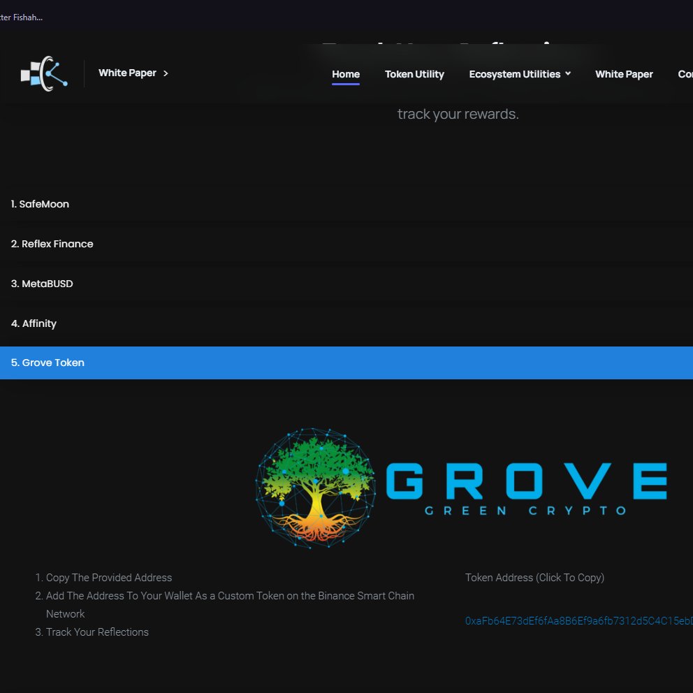 BLOCKBUSTERSGROVE on Twitter "RT Mind0faMan_ GroveToken now