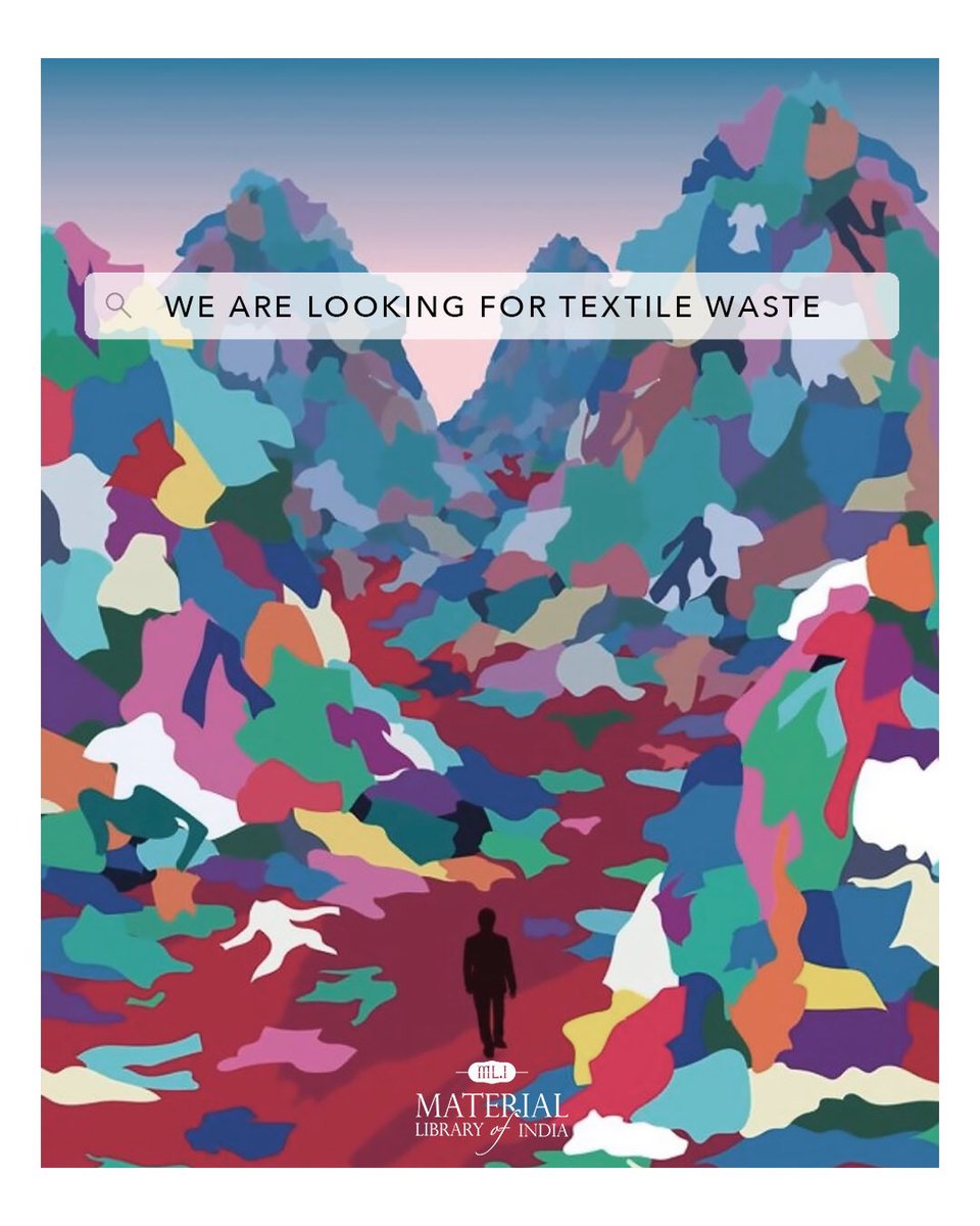 MaterialIndia's tweet photo. If you have worn out clothing... oops! Let
us rephrase it.
We know you all have worn out clothing
that you're no longer using
We are #collecting #wornoutclothing
#dm us and we'll collect it.
#fastfashion #sustainability
#fashionrevolution #textiles #textilewaste #circulareconomy https://t.co/Ig0MyBfqke