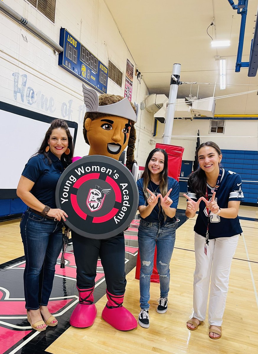 It’s amazing how much pride and spirit our Warrior Mascot Cynthia has given us!!!! Thank you <a href="/ELPASO_ISD/">El Paso ISD</a> community engagement department!!! We feel official, especially now that we are a full 6-12th grade, stand alone school! <a href="/ccontive/">Cynthia OntiverosPhD</a> <a href="/lhsharp/">Laron Sharp</a> <a href="/MarkMateran/">Mark Teran</a>