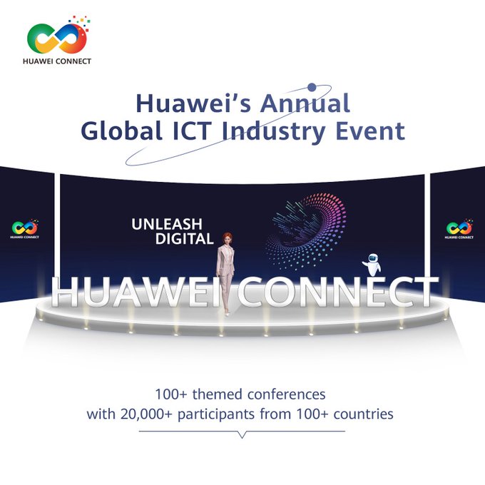 #HuaweiConnect 2022 is on the horizon! 🌞 Are you ready to #UnleashDigital with us?

Save the date 👉 tinyurl.com/y2jtnnsy
