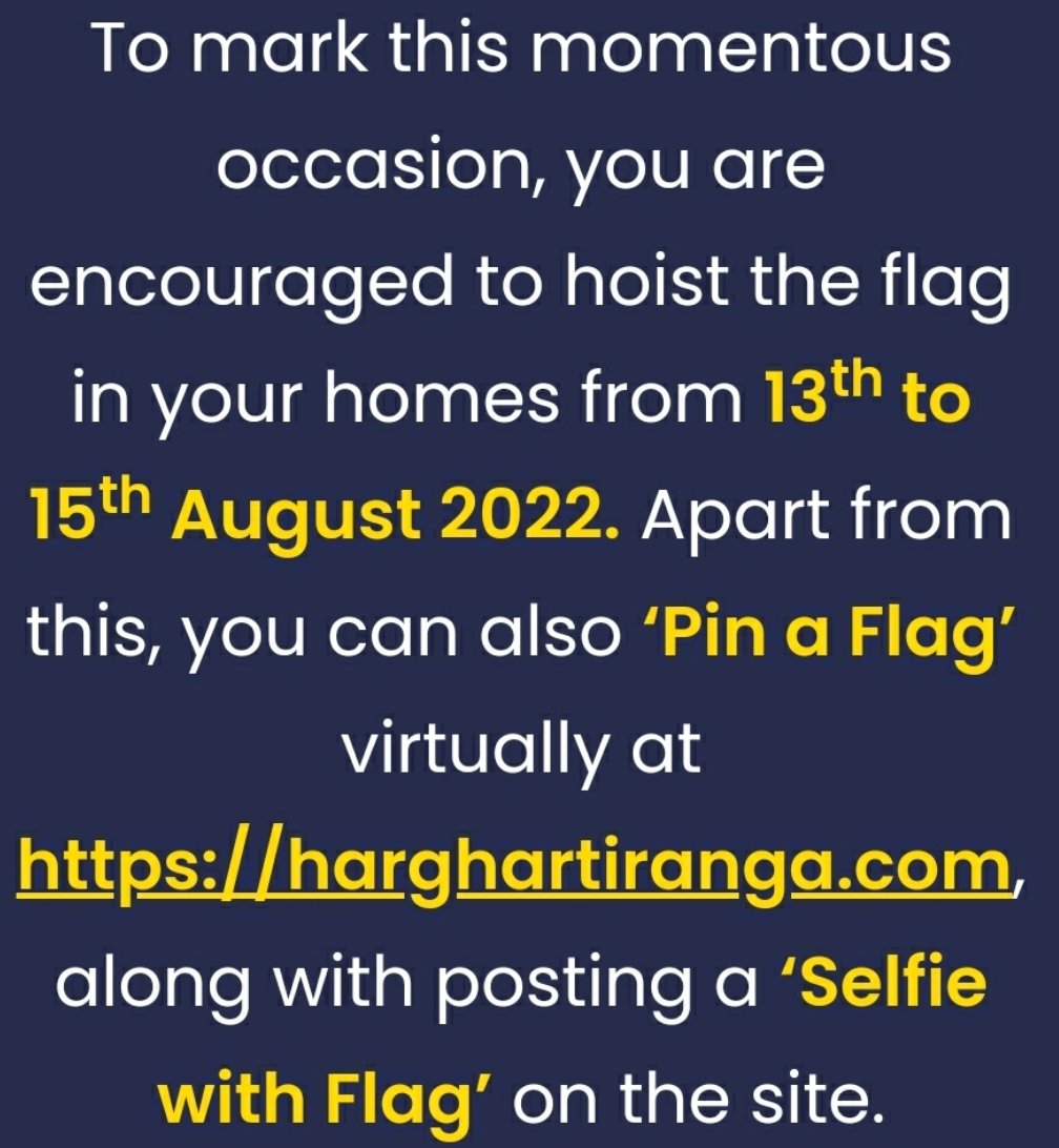 GIFM12's tweet photo. #HarGharTiranga https://t.co/KA6x5YdmKV