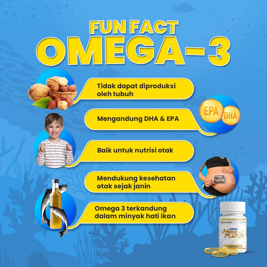 gudangHWI's tweet photo. Ngga perlu repot nyari Omega-3 kemana-mana karena sudah ada di HWI Megaflak2 https://t.co/jlb9tV3ItY
