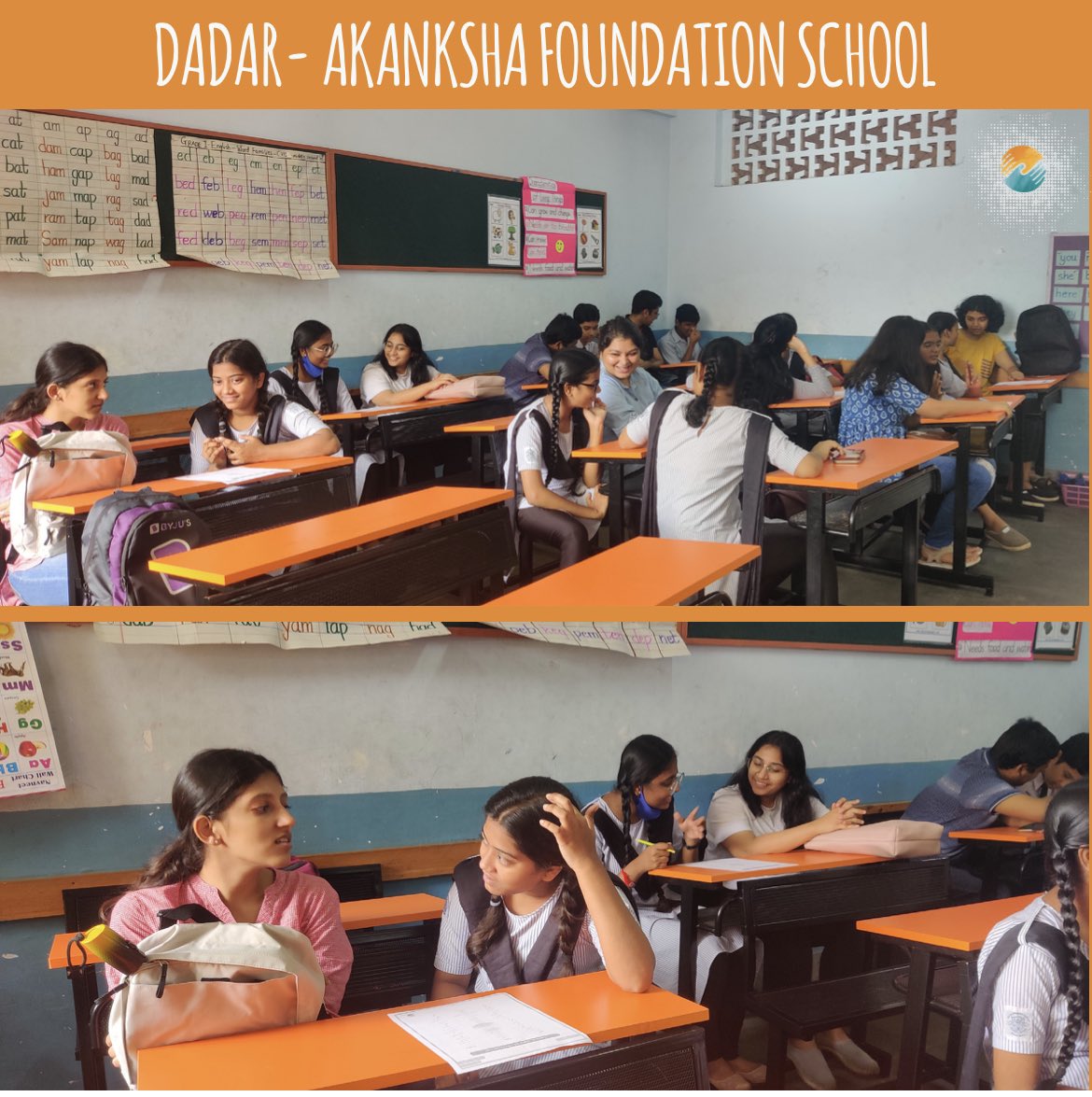 LighthouseIndia's tweet image. Our meetings at our Dadar school have begun! They all had great sessions and were so happy to meet in person 🙌🏽
.
Looking to volunteer? Apply to be a lighthouse mentor! Link in our bio ✍🏼
.
#lighthousementor #mentoring #mentees #volunteersofmumbai #volunteersofindia