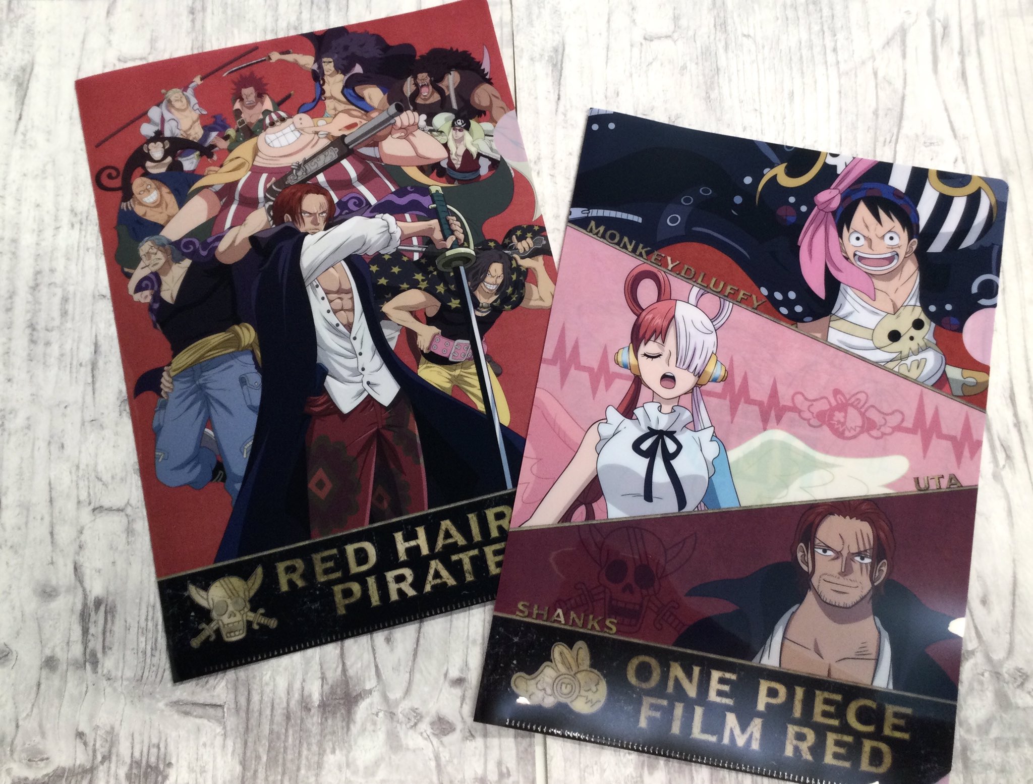 非売品 ワンピースフィルムレッド 映画特典クリアファイル fawe.org