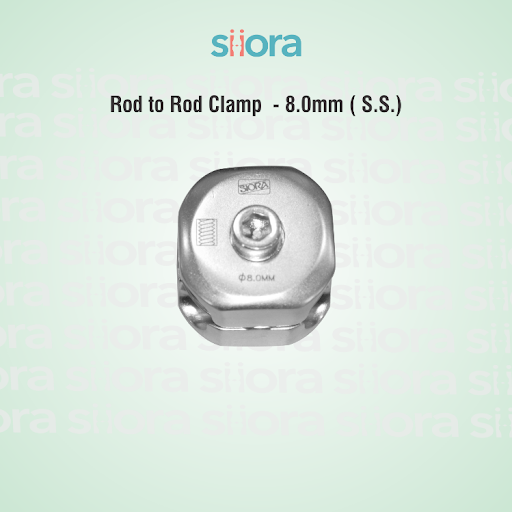 siorasurgicals's tweet image. Rod to Rod Clamp - 8.0mm (S.S.) is a part of an external fixator system that is designed to connect two rods and hold them in place.
siiora.com/product/rod-to…

#siorasurgicals #traumainstruments #orthopedicinstruments #orthoimplants #traumaimplants #OrthoSurgicalImplants