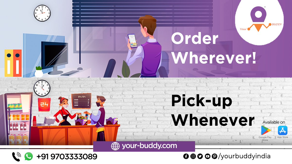 yourbuddyindia's tweet photo. Order Wherever!

Pick-up Whenever!

#yourbuddy #food #hyderabadfoodlover #hyderabadfood #foodorderingapp #foodorderapp #orderrestaurant #orderrestaurantapp #takeawayorder #pickuporder #ordernow #downloadnow https://t.co/lD4IlVax3b
