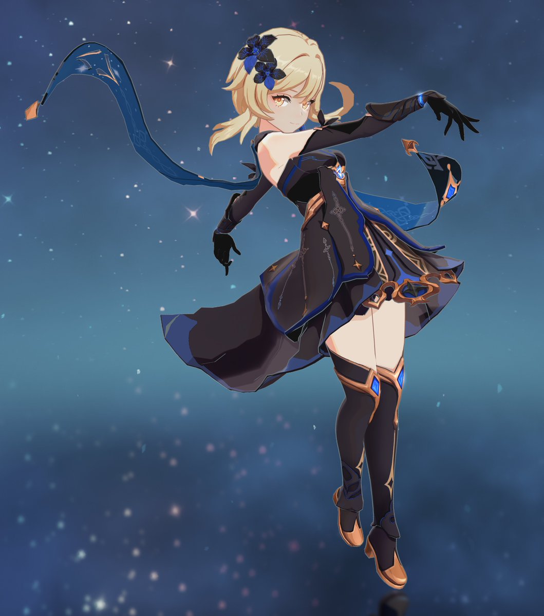 shiraflame's tweet photo. Dains Lumine edit by @damiiena I'm making Aether with Xiao's colors too jhsajsa 😅#dainslumi #lumine #genshinimpact https://t.co/M9hnogKM9H